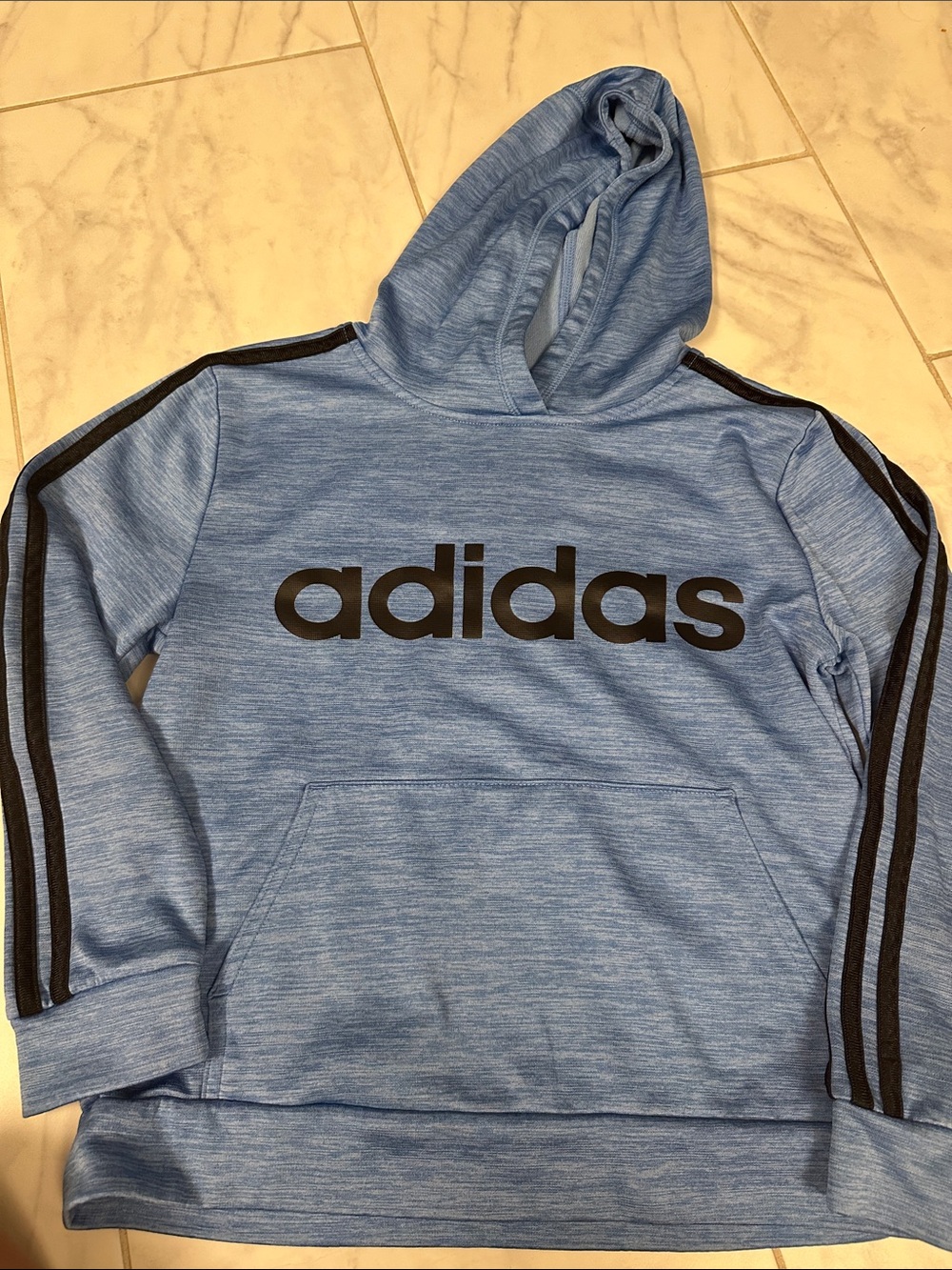 Like new Adidas boys size medium (10/12) light weight hoodie